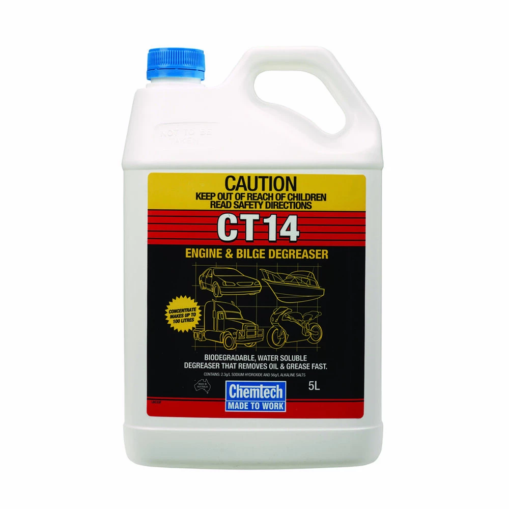 Promo ✨ Chemtech®CT14 Degreaser - 5 Litre 🥰 1 Promo ✨ Chemtech®CT14 Degreaser - 5 Litre 🥰