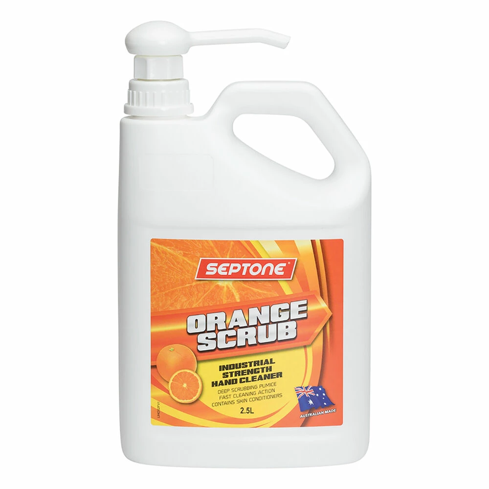 New ❤️ Septone®Orange Scrub - 2.5 Litre 🥰 1 New ❤️ Septone®Orange Scrub - 2.5 Litre 🥰