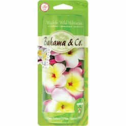 Outlet ❤️ Bahama & Co. Flower Necklace Air Freshener Waikiki Wild Hibiscus 🤩