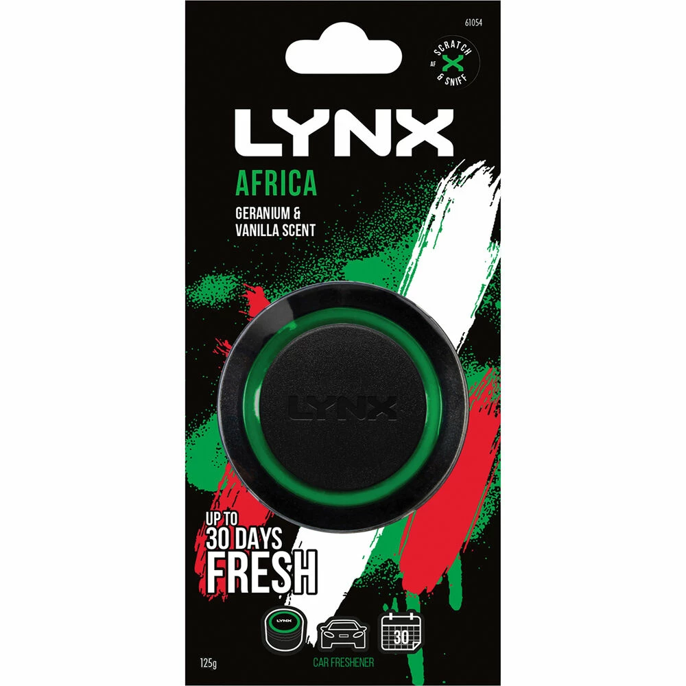 Discount ✨ Lynx Can Air Freshener - Africa, 15g ✔️ 1 Discount ✨ Lynx Can Air Freshener - Africa, 15g ✔️