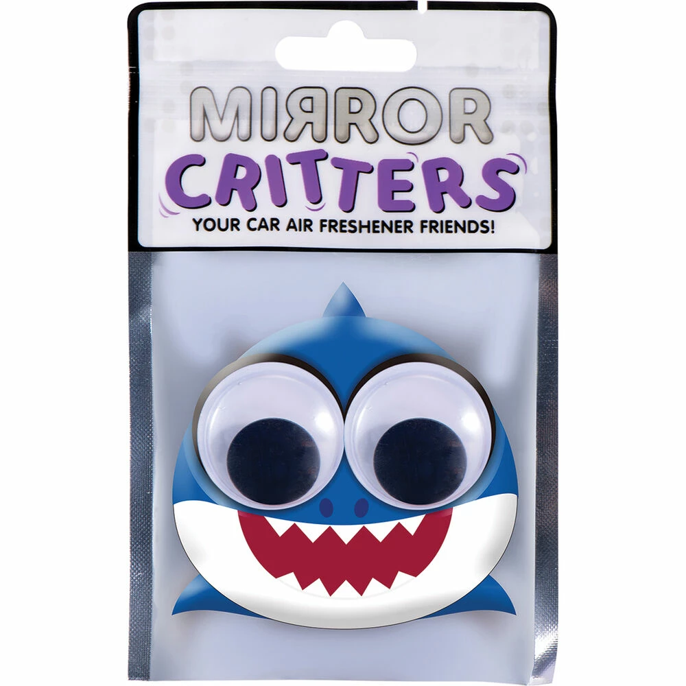 Budget π MIRROR CRITTERS Mirror Critter Air Freshener - Baby Shark Ocean Breeze π 1 Budget π MIRROR CRITTERS Mirror Critter Air Freshener - Baby Shark Ocean Breeze π