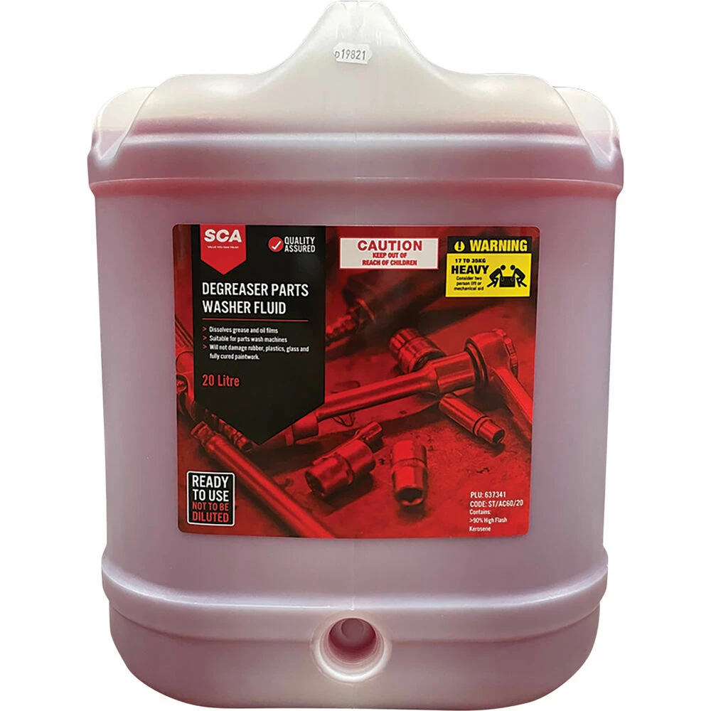 Outlet ❤️ SCA Parts Wash Fluid 20 Litre ✔️ 1 Outlet ❤️ SCA Parts Wash Fluid 20 Litre ✔️
