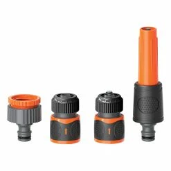 Cheapest 👏 SCA Garden Hose Plastic Nozzle 4 Piece Set 👏